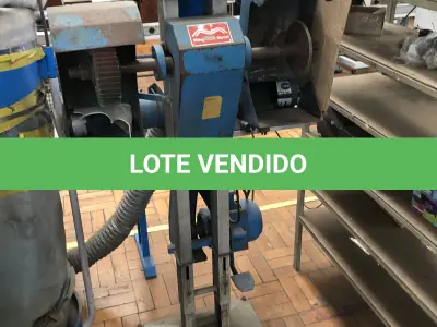 LOTE 314 - Duas lixadeiras duplas - somente uma