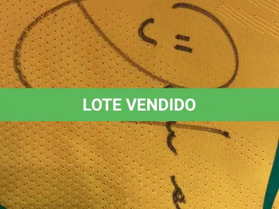 LOTE 001 - CAMPANHA DE DOAÇÃO - LEILÃO DE CAMISA DO JOGADOR TIAGO SILVA DA SELEÇÃO BRASILEIRA AUTOGRAFADA POR TODOS OS JOGADORES - CAMISA COM O LEILOEIRO A DISPOSIÇÃO PARA VISITAÇÃO - AJUDAR ESSA NOBRE CAUSA NÃO TEM PREÇO - PARA CADASTRO RÁPIDO CONTATE O LEILOEIRO 51.991165051