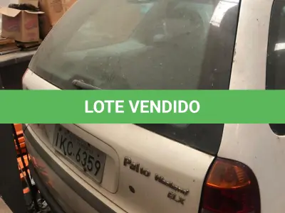 LOTE 000 - VEÍCULO FIAT/ PALIO WEEKEND ELX 2001