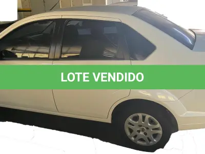 LOTE 001 - Ford, Fiesta Sedan 1.6 Flex, Ano e Modelo 2011/2012