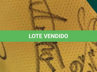 LOTE 001 - CAMPANHA DE DOAÇÃO - LEILÃO DE CAMISA DO JOGADOR TIAGO SILVA DA SELEÇÃO BRASILEIRA AUTOGRAFADA POR TODOS OS JOGADORES - CAMISA COM O LEILOEIRO A DISPOSIÇÃO PARA VISITAÇÃO - AJUDAR ESSA NOBRE CAUSA NÃO TEM PREÇO - PARA CADASTRO RÁPIDO CONTATE O LEILOEIRO 51.991165051