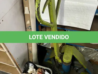 LOTE 013 - carrinho paletrans