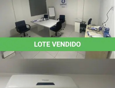 LOTE 034 - 4 poltronas de escritório