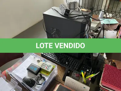 LOTE 027 - Cpu, teclado, mouse e monitor