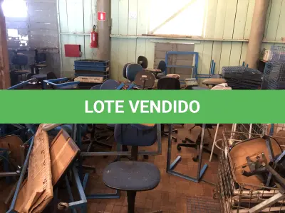 LOTE 002 - LOTE ENGLOBADO DE TODOS OS BENS NO PAVILHAO DO ALMOXARIFADO E PAVILHAO DEPOSITO  (TELHADO COM PROBLEMAS)