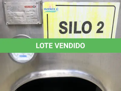 LOTE 000 - SILOS DE INOX – CALDEIRAS – TANQUES 100MIL L – BALANÇA RODOVIÁRIA – RESERVATÓRIO DE ÁGUA – UNO MILLE 95/96