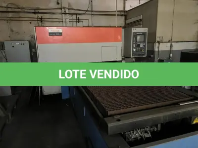 LOTE 001D - lote englobado de 5 MAQUINAS REMANESCENTES, LOTES 17,18,67,69 E 129 - UMA PUNCIONADEIRA E 4 MAQ DE CORTES LASER