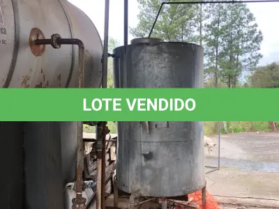 LOTE 000 - SILOS DE INOX – CALDEIRAS – TANQUES 100MIL L – BALANÇA RODOVIÁRIA – RESERVATÓRIO DE ÁGUA – UNO MILLE 95/96