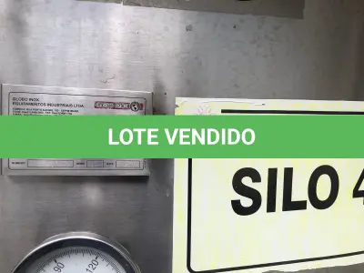 LOTE 000 - SILOS DE INOX – CALDEIRAS – TANQUES 100MIL L – BALANÇA RODOVIÁRIA – RESERVATÓRIO DE ÁGUA – UNO MILLE 95/96