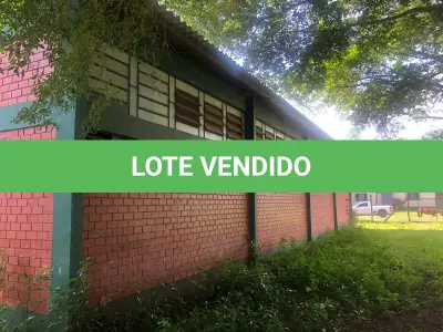 LOTE 004 - Rua Brasil nº 3253 esquina com a Rua Hernando, Linha Café, Tres Coroas. Localizado um pavilhão com aproximadamente 280m2 construídos em alvenaria