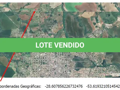 LOTE 000 - Uma área de terrenos, de forma irregular, localizada na Vila Progresso Área total do terreno é de 4.800,00m