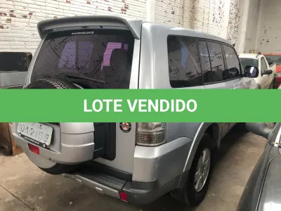 LOTE 000 - Pajero HPE 3.8 G 2007/2008, cor: prata.