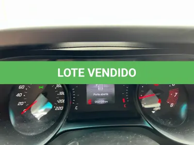 LOTE 000 - Fiat/Argo Drive 1.0, cor vermelha