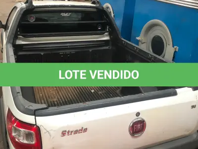 LOTE 000 - FIAT/STRADA WORKING, COR BRANCA, ANO 14/15