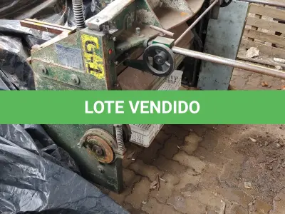 LOTE 001 - LOTE ENGLOBADO DAS 3 MAQUINAS