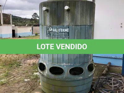 LOTE 000 - SILOS DE INOX – CALDEIRAS – TANQUES 100MIL L – BALANÇA RODOVIÁRIA – RESERVATÓRIO DE ÁGUA – UNO MILLE 95/96