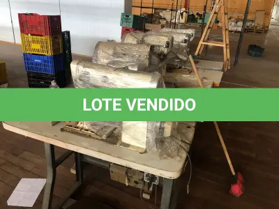 LOTE 206 - Lote com 5 máquinas de costura