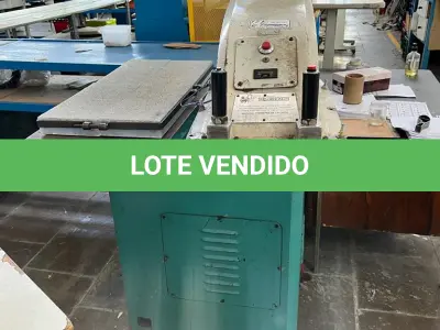LOTE 001 - LOTE ENGLOBADO DE TODAS AS MAQUINAS DO LEILÃO, ESSE LOTE POSSUI A PREFERENCIA SOBRE OS INDIVIDUAIS (OBS: OS CARROS NAO FAZEM PARTE DESSE LOTE)