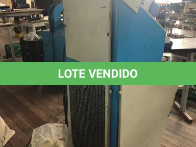 LOTE 195 - Prensa contraforte 4 postos quente/fria