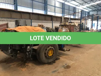 LOTE 019 - CHASSIS TRUCK C/ MOTOR SCANIA Placa ISJ7524
