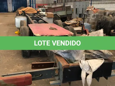 LOTE 019 - CHASSIS TRUCK C/ MOTOR SCANIA Placa ISJ7524