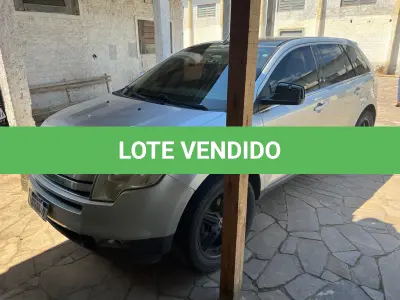 LOTE 095 - Uma utomovel Ford Edge V6 cor prata placas IRG3B69 2010/2010