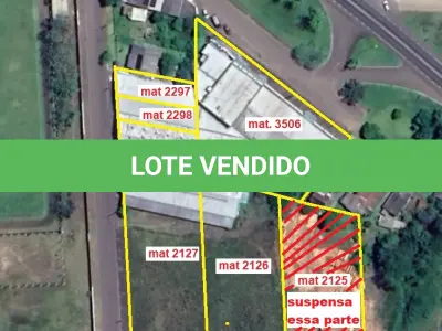 LOTE 001 - O complexo industrial na R. Guilherme Sander, KM-21, nº 4655, RS-115
