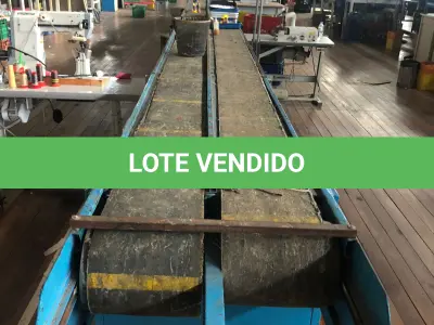 LOTE 186 - Esteira com cabeceiras
