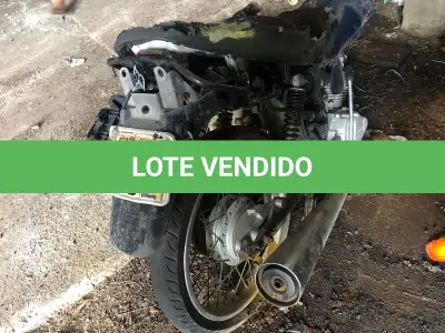LOTE 005 - Honda/CG 125 Fan, cor azul, fabricação/modelo 2005/2005