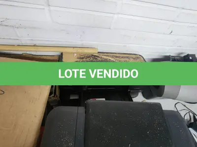 LOTE 026 - LOTE DE IMPRESSORAS JATO DE TINTA: 3 LEXMARK, 6 HP