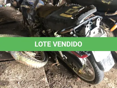LOTE 005 - Honda/CG 125 Fan, cor azul, fabricação/modelo 2005/2005