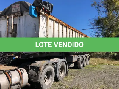 LOTE 006 - SEMI-REBOQUE/RANDON BASCULANTE – 3 Eixos, fabricação/modelo 1999/2000