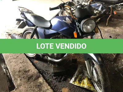 LOTE 003 - Honda/CG 150 Job, cor azul, fabricação/modelo 2008/2008