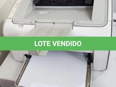 LOTE 110 - IMPRESSORA HP, LASERJET P1005