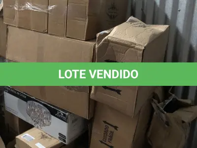 LOTE 001 - LOTE ENGLOBADO DE TODOS OS ITENS DESCRITOS