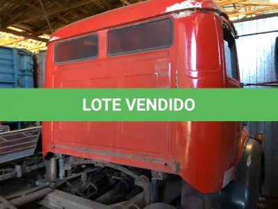 LOTE 065 - CAMINHÃO MERCEDES BENZ 1513 TOCO, VERMELHO, PLACA IHS-7945