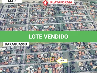 LOTE 000 - prédio residencial em alvenaria, com a área construída de 223,37m² imóvel na Rua Guatapi nº 408, na praia de Atlântida