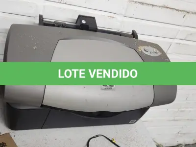 LOTE 026 - LOTE DE IMPRESSORAS JATO DE TINTA: 3 LEXMARK, 6 HP