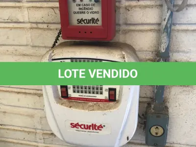 LOTE 049 - CENTRAL DE ALARME DE INCÊNDIO