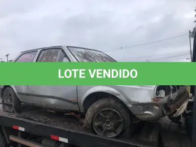 LOTE 004 - VW/Voyage GL, cor prata, fabricação/modelo 1991/1991