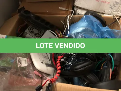 LOTE 001 - LOTE ENGLOBADO DE TODOS OS ITENS DESCRITOS