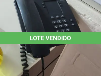 LOTE 108 - LOTE DE TELEFONES: 8 COM FIO E 4 SEM FIO