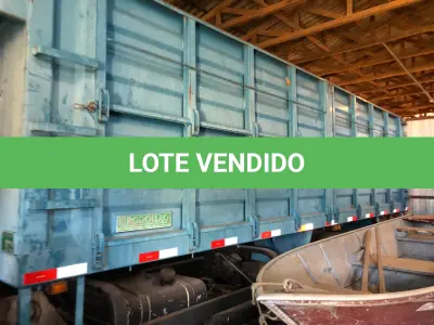 LOTE 064 - "CAMINHÃO VW 14-210, TRUCK, AZUL, ANO 1988, PLACAS IIA 4I98, C/ CAÇAMBA GRANELEIRA (45.000,00 caminhão + 25.000,00 caçamba)"