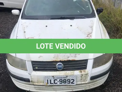 LOTE 002 - Fiat/Stilo, cor branca, fabricação/modelo 2003/2003