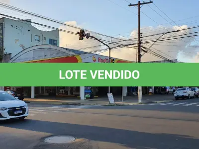 LOTE 002 - O imóvel, com área de 1.281,01m2, na Av. São Pedro nº 1000, de esquina com a Av. Pará Juntamente com o imóvel estará o Fundo de Comércio