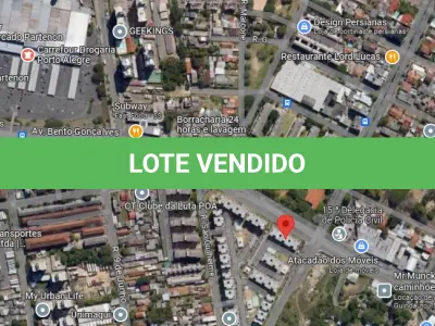 LOTE 000 - Os direitos e ações sobre o apartamento nº 503, bloco F, do Cond. Res. Maria Gonçalves, c/entrada pelo nº 5435 da Av. Bento Gonçalves