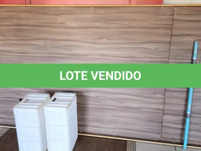 LOTE 218 - PAINEL MDF, MARROM