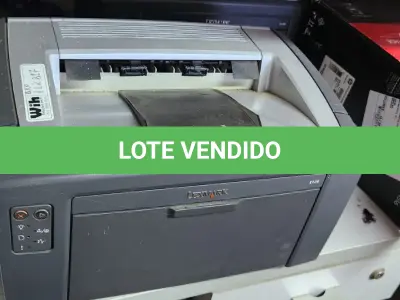 LOTE 026 - LOTE DE IMPRESSORAS JATO DE TINTA: 3 LEXMARK, 6 HP