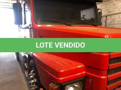 LOTE 076 - "CAMINHÃO SCANIA T113H 4X2, ANO 1997/1998, VERMELHO, PLACAS IHA8958
