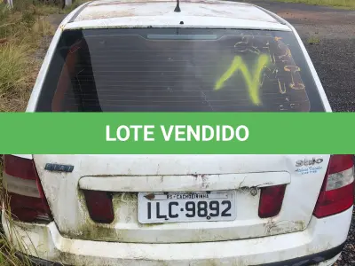 LOTE 002 - Fiat/Stilo, cor branca, fabricação/modelo 2003/2003